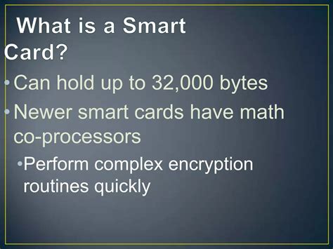 Smart card system ppt 